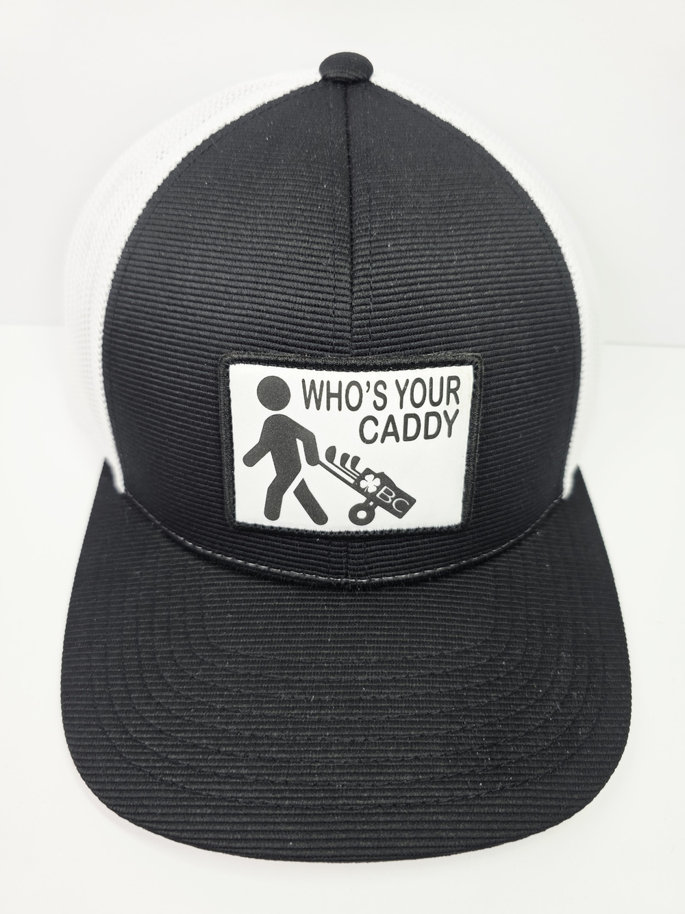 Black Clover Who's Your Caddy Black & White Hat